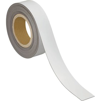 MAUL Fita de identificação , magnética, rolo de 10 m, embalagem de 2 unid., largura 40 mm, Fita de identificação, magnética, rolo de 10 m, embalagem de 2 unid., largura 40 mm. Para rotulagem que tem de ser alterada com frequência em estantes ferrosas no a MAUL Fita de identificação , magnética, rolo de 10 m, embalagem de 2 unid., largura 40 mm, Fita de identificação, magnética, rolo de 10 m, embalagem de 2 unid., largura 40 mm. Para rotulagem que tem de ser alterada com frequência em estantes ferrosas no a