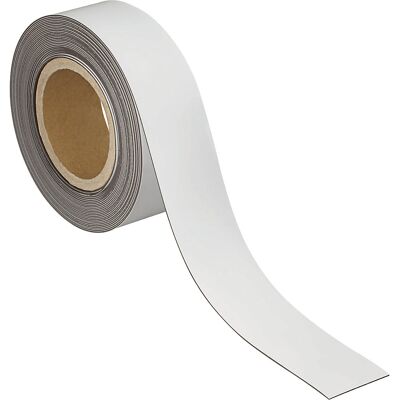 MAUL Fita de identificação , magnética, rolo de 10 m, embalagem de 2 unid., largura 50 mm, Fita de identificação, magnética, rolo de 10 m, embalagem de 2 unid., largura 50 mm. Para rotulagem que tem de ser alterada com frequência em estantes ferrosas no a MAUL Fita de identificação , magnética, rolo de 10 m, embalagem de 2 unid., largura 50 mm, Fita de identificação, magnética, rolo de 10 m, embalagem de 2 unid., largura 50 mm. Para rotulagem que tem de ser alterada com frequência em estantes ferrosas no a