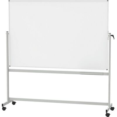 MAUL Quadro branco móvel standard , chapa de aço, revestida, LxA 1800 x 1200 mm, Quadro branco móvel standard, chapa de aço, revestida, LxA 1800 x 1200 mm. Capacidade de girar 360°, posição inclinada contínua, bloqueio seguro através de uma alavanca de ap MAUL Quadro branco móvel standard , chapa de aço, revestida, LxA 1800 x 1200 mm, Quadro branco móvel standard, chapa de aço, revestida, LxA 1800 x 1200 mm. Capacidade de girar 360°, posição inclinada contínua, bloqueio seguro através de uma alavanca de ap