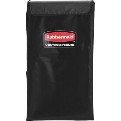Rubbermaid X-CART, saco de vinil , 150 l, preto, X-CART, saco de vinil, 150 l, preto. Saco de vinil lavável com fitas coloridas. Dobrável. Fixação com fita aderente de elevada qualidade. Saco de vinil resistente com elevada capacidade volumétrica para gra Rubbermaid X-CART, saco de vinil , 150 l, preto, X-CART, saco de vinil, 150 l, preto. Saco de vinil lavável com fitas coloridas. Dobrável. Fixação com fita aderente de elevada qualidade. Saco de vinil resistente com elevada capacidade volumétrica para gra