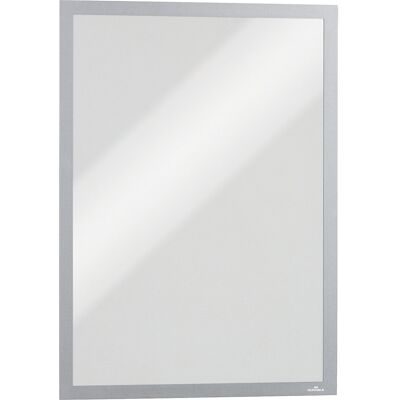 DURABLE Caixilho de informação DURAFRAME® MAGNETIC PLUS , bolsa magnética A4 com película traseira, embalagem de 4 unid., LxA 236 x 323 mm, prateado, Caixilho de informação DURAFRAME® MAGNETIC PLUS, bolsa magnética A4 com película traseira, embalagem de 4 DURABLE Caixilho de informação DURAFRAME® MAGNETIC PLUS , bolsa magnética A4 com película traseira, embalagem de 4 unid., LxA 236 x 323 mm, prateado, Caixilho de informação DURAFRAME® MAGNETIC PLUS, bolsa magnética A4 com película traseira, embalagem de 4