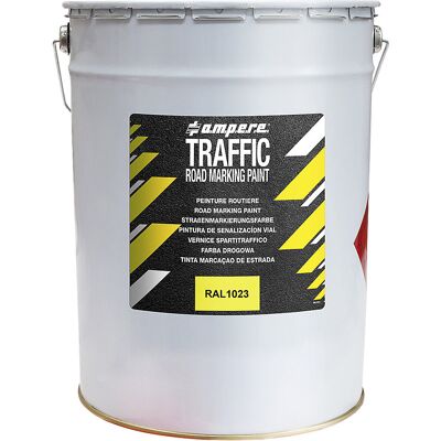 a.m.p.e.r.e Tinta de marcação viária, 25kg, amarela, resistente a.m.p.e.r.e Tinta de marcação viária, 25kg, amarela, resistente
