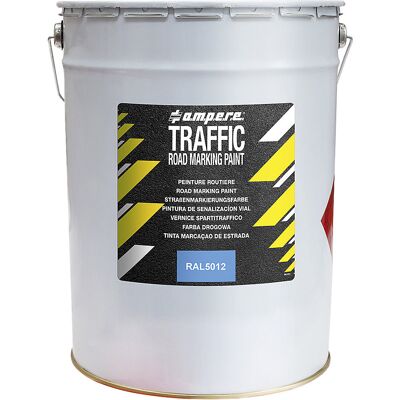 a.m.p.e.r.e Tinta de sinalização viária - Azul, 25kg, Durável a.m.p.e.r.e Tinta de sinalização viária - Azul, 25kg, Durável