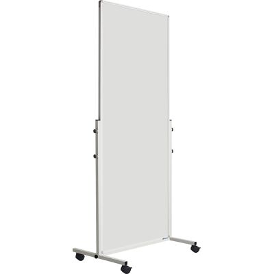 SMIT VISUAL Quadro branco, móvel , chapa de aço, esmaltada, AxLxP 1900 x 815 x 505 mm, Quadro branco, móvel, chapa de aço, esmaltada, AxLxP 1900 x 815 x 505 mm. Superfície do quadro magnética de ambos os lados, adequada para escrita e limpeza a seco. Móve SMIT VISUAL Quadro branco, móvel , chapa de aço, esmaltada, AxLxP 1900 x 815 x 505 mm, Quadro branco, móvel, chapa de aço, esmaltada, AxLxP 1900 x 815 x 505 mm. Superfície do quadro magnética de ambos os lados, adequada para escrita e limpeza a seco. Móve