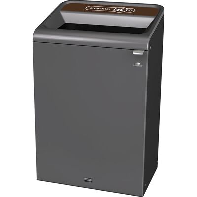 Rubbermaid Coletor de materiais recicláveis Configure™ , aço galvanizado, capacidade 57 l, castanho, Coletor de materiais recicláveis Configure™, aço galvanizado, capacidade 57 l, castanho. Aço galvanizado de alta qualidade para máxima robustez e design e Rubbermaid Coletor de materiais recicláveis Configure™ , aço galvanizado, capacidade 57 l, castanho, Coletor de materiais recicláveis Configure™, aço galvanizado, capacidade 57 l, castanho. Aço galvanizado de alta qualidade para máxima robustez e design e