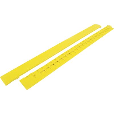 COBA Rebordo de acesso , amarelo, com entalhes, Rebordo de acesso, amarelo, com entalhes. Rebordos de acesso em borracha de nitril amarela, comprimento 900 mm. COBA Rebordo de acesso , amarelo, com entalhes, Rebordo de acesso, amarelo, com entalhes. Rebordos de acesso em borracha de nitril amarela, comprimento 900 mm.