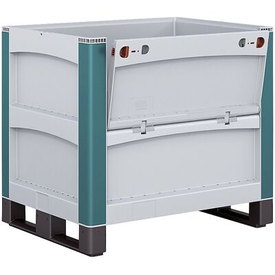 BITO Recipiente para cargas pesadas SL , com tampa de remoção no lado longitudinal, CxLxA 800 x 600 x 720 mm, Recipiente para cargas pesadas SL, com tampa de remoção no lado longitudinal, CxLxA 800 x 600 x 720 mm. Robusto e seguro, é possível uma carga de BITO Recipiente para cargas pesadas SL , com tampa de remoção no lado longitudinal, CxLxA 800 x 600 x 720 mm, Recipiente para cargas pesadas SL, com tampa de remoção no lado longitudinal, CxLxA 800 x 600 x 720 mm. Robusto e seguro, é possível uma carga de