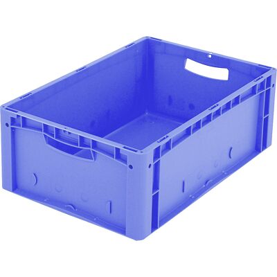 BITO Recipiente empilhável em formato Euro XL , versão standard, CxLxA 600 x 400 x 220 mm, Recipiente empilhável em formato Euro XL, versão standard, CxLxA 600 x 400 x 220 mm. Pegas ergonómicas sem fundo para melhor manuseamento. Próprio para alimentos. A BITO Recipiente empilhável em formato Euro XL , versão standard, CxLxA 600 x 400 x 220 mm, Recipiente empilhável em formato Euro XL, versão standard, CxLxA 600 x 400 x 220 mm. Pegas ergonómicas sem fundo para melhor manuseamento. Próprio para alimentos. A