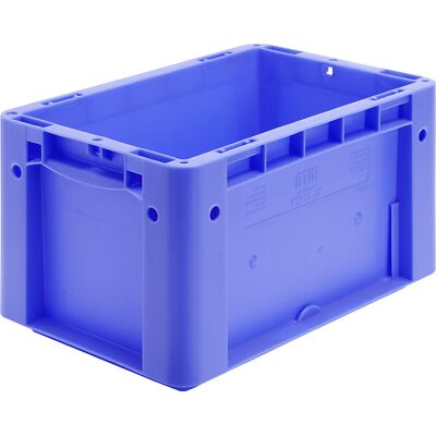 BITO Recipiente empilhável em formato Euro XL , versão standard, CxLxA 300 x 200 x 170 mm, Recipiente empilhável em formato Euro XL, versão standard, CxLxA 300 x 200 x 170 mm. Pegas ergonómicas sem fundo para melhor manuseamento. Próprio para alimentos. A BITO Recipiente empilhável em formato Euro XL , versão standard, CxLxA 300 x 200 x 170 mm, Recipiente empilhável em formato Euro XL, versão standard, CxLxA 300 x 200 x 170 mm. Pegas ergonómicas sem fundo para melhor manuseamento. Próprio para alimentos. A