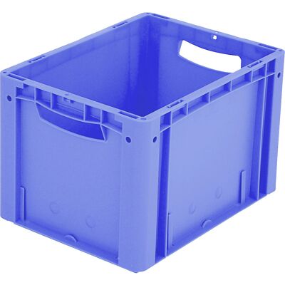 BITO Recipiente empilhável em formato Euro XL , versão standard, CxLxA 400 x 300 x 270 mm, Recipiente empilhável em formato Euro XL, versão standard, CxLxA 400 x 300 x 270 mm. Pegas ergonómicas sem fundo para melhor manuseamento. Próprio para alimentos. A BITO Recipiente empilhável em formato Euro XL , versão standard, CxLxA 400 x 300 x 270 mm, Recipiente empilhável em formato Euro XL, versão standard, CxLxA 400 x 300 x 270 mm. Pegas ergonómicas sem fundo para melhor manuseamento. Próprio para alimentos. A