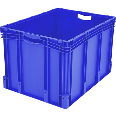 BITO Recipiente empilhável em formato Euro XL , versão standard, CxLxA 800 x 600 x 520 mm, Recipiente empilhável em formato Euro XL, versão standard, CxLxA 800 x 600 x 520 mm. Pegas ergonómicas sem fundo para melhor manuseamento. Próprio para alimentos. A BITO Recipiente empilhável em formato Euro XL , versão standard, CxLxA 800 x 600 x 520 mm, Recipiente empilhável em formato Euro XL, versão standard, CxLxA 800 x 600 x 520 mm. Pegas ergonómicas sem fundo para melhor manuseamento. Próprio para alimentos. A