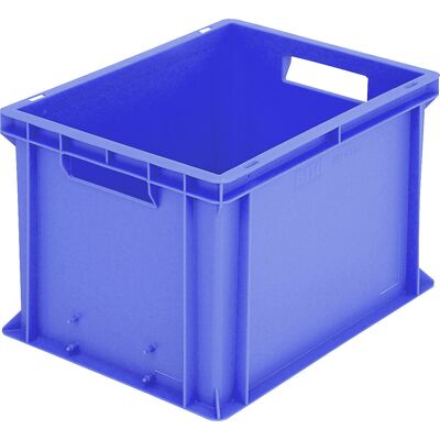 BITO Recipiente empilhável em formato Euro BN , paredes e fundo fechados, CxLxA 400 x 300 x 265 mm, Recipiente empilhável em formato Euro BN, paredes e fundo fechados, CxLxA 400 x 300 x 265 mm. Recipiente robusto para cargas pesadas. Próprio para alimento BITO Recipiente empilhável em formato Euro BN , paredes e fundo fechados, CxLxA 400 x 300 x 265 mm, Recipiente empilhável em formato Euro BN, paredes e fundo fechados, CxLxA 400 x 300 x 265 mm. Recipiente robusto para cargas pesadas. Próprio para alimento