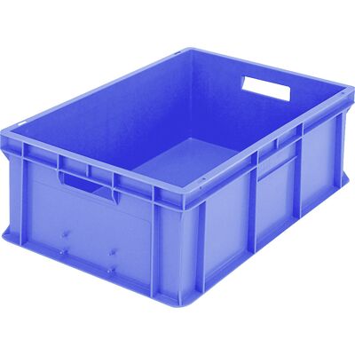 BITO Recipiente empilhável em formato Euro BN , paredes e fundo fechados, CxLxA 600 x 400 x 215 mm, Recipiente empilhável em formato Euro BN, paredes e fundo fechados, CxLxA 600 x 400 x 215 mm. Recipiente robusto para cargas pesadas. Próprio para alimento BITO Recipiente empilhável em formato Euro BN , paredes e fundo fechados, CxLxA 600 x 400 x 215 mm, Recipiente empilhável em formato Euro BN, paredes e fundo fechados, CxLxA 600 x 400 x 215 mm. Recipiente robusto para cargas pesadas. Próprio para alimento