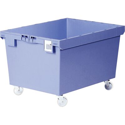 BITO Recipiente multiusos com rodas , com rodas orientáveis em plástico, CxLxA 800 x 600 x 523 mm, Recipiente multiusos com rodas, com rodas orientáveis em plástico, CxLxA 800 x 600 x 523 mm. Impróprio para alimentos. As paredes interiores lisas garantem BITO Recipiente multiusos com rodas , com rodas orientáveis em plástico, CxLxA 800 x 600 x 523 mm, Recipiente multiusos com rodas, com rodas orientáveis em plástico, CxLxA 800 x 600 x 523 mm. Impróprio para alimentos. As paredes interiores lisas garantem