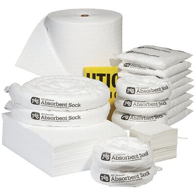 PIG Pacote de reabastecimento para caddy de emergência , versão para óleo, absorve 190 l, Pacote de reabastecimento para caddy de emergência, versão para óleo, absorve 190 l. Absorve e retém óleo e líquidos à base de óleo, mas não água. Para utilizar em t PIG Pacote de reabastecimento para caddy de emergência , versão para óleo, absorve 190 l, Pacote de reabastecimento para caddy de emergência, versão para óleo, absorve 190 l. Absorve e retém óleo e líquidos à base de óleo, mas não água. Para utilizar em t