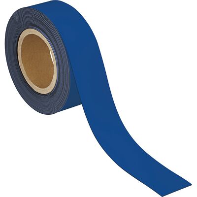 MAUL Fita de identificação, magnética , CxL 10000 x 50 mm, embalagem de 2 unid., azul, Fita de identificação, magnética, CxL 10000 x 50 mm, embalagem de 2 unid., azul. Magnética, adequada para escrita e lavável. Cortar a fita com uma tesoura, rotular e ap MAUL Fita de identificação, magnética , CxL 10000 x 50 mm, embalagem de 2 unid., azul, Fita de identificação, magnética, CxL 10000 x 50 mm, embalagem de 2 unid., azul. Magnética, adequada para escrita e lavável. Cortar a fita com uma tesoura, rotular e ap