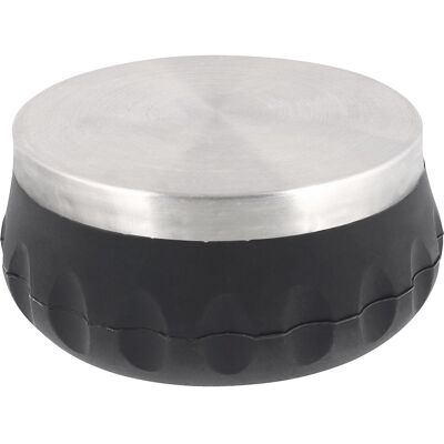 Wagner Batente de porta para chão EH5210 , Ø 93 mm, embalagem de 2 unid., altura 45 mm, prateado/preto, Batente de porta para chão EH5210, Ø 93 mm, embalagem de 2 unid., altura 45 mm, prateado/preto. Fabricados em aço industrial com acabamento em aço inox Wagner Batente de porta para chão EH5210 , Ø 93 mm, embalagem de 2 unid., altura 45 mm, prateado/preto, Batente de porta para chão EH5210, Ø 93 mm, embalagem de 2 unid., altura 45 mm, prateado/preto. Fabricados em aço industrial com acabamento em aço inox