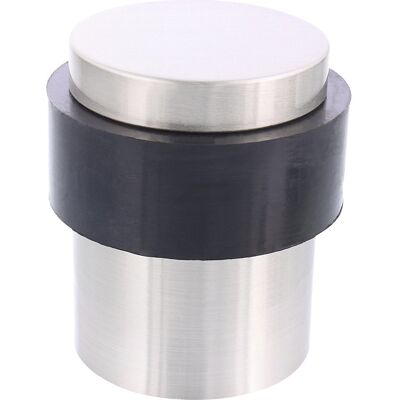 Wagner Batente de porta para chão , Ø 35 mm, embalagem de 2 unid., altura 40 mm, prateado/preto, Batente de porta para chão, Ø 35 mm, embalagem de 2 unid., altura 40 mm, prateado/preto. Para aparafusar, protege a porta e a parede, inclui o material de mon Wagner Batente de porta para chão , Ø 35 mm, embalagem de 2 unid., altura 40 mm, prateado/preto, Batente de porta para chão, Ø 35 mm, embalagem de 2 unid., altura 40 mm, prateado/preto. Para aparafusar, protege a porta e a parede, inclui o material de mon