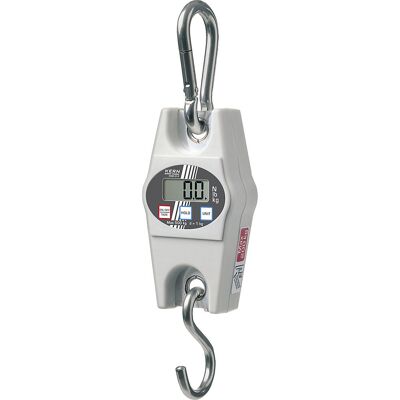 KERN Balança suspensa HCB , AxL 153 x 43 mm, âmbito de pesagem máx. 50 kg, intervalo numérico 100 g, Balança suspensa HCB, AxL 153 x 43 mm, âmbito de pesagem máx. 50 kg, intervalo numérico 100 g. Graças ao selo de homologação TÜV, a balança corresponde às KERN Balança suspensa HCB , AxL 153 x 43 mm, âmbito de pesagem máx. 50 kg, intervalo numérico 100 g, Balança suspensa HCB, AxL 153 x 43 mm, âmbito de pesagem máx. 50 kg, intervalo numérico 100 g. Graças ao selo de homologação TÜV, a balança corresponde às