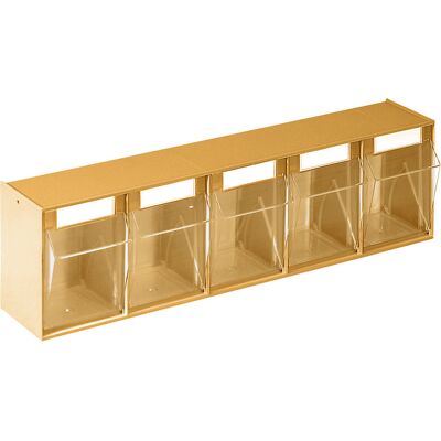 eurokraft basic Sistema de caixas articuladas , amarelo pastel, poliestireno, AxLxP 164 x 600 x 133 mm, 5 caixas, Sistema de caixas articuladas, amarelo pastel, poliestireno, AxLxP 164 x 600 x 133 mm, 5 caixas. Para armazenamento sem pó. As caixas podem s eurokraft basic Sistema de caixas articuladas , amarelo pastel, poliestireno, AxLxP 164 x 600 x 133 mm, 5 caixas, Sistema de caixas articuladas, amarelo pastel, poliestireno, AxLxP 164 x 600 x 133 mm, 5 caixas. Para armazenamento sem pó. As caixas podem s