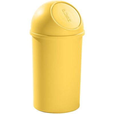 helit Recipiente do lixo Push , em polipropileno, amarelo, capacidade 25 l, embalagem de 3 unid., Recipiente do lixo Push, em polipropileno, amarelo, capacidade 25 l, embalagem de 3 unid. Tampa de inserção de fecho autónomo. Tampa amovível para esvaziamen helit Recipiente do lixo Push , em polipropileno, amarelo, capacidade 25 l, embalagem de 3 unid., Recipiente do lixo Push, em polipropileno, amarelo, capacidade 25 l, embalagem de 3 unid. Tampa de inserção de fecho autónomo. Tampa amovível para esvaziamen