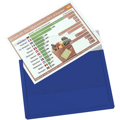 EICHNER Bolsa de visualização magnética de PVC rígido , embalagem de 10 unid., formato DIN A4 horizontal, azul, Bolsa de visualização magnética de PVC rígido, embalagem de 10 unid., formato DIN A4 horizontal, azul. Plataforma de informação claramente estr EICHNER Bolsa de visualização magnética de PVC rígido , embalagem de 10 unid., formato DIN A4 horizontal, azul, Bolsa de visualização magnética de PVC rígido, embalagem de 10 unid., formato DIN A4 horizontal, azul. Plataforma de informação claramente estr