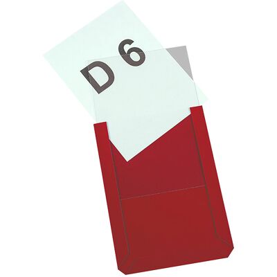 EICHNER Bolsa de visualização magnética de PVC rígido , embalagem de 10 unid., formato DIN A6 vertical, vermelho, a partir de 2 UE, Bolsa de visualização magnética de PVC rígido, embalagem de 10 unid., formato DIN A6 vertical, vermelho, a partir de 2 UE. EICHNER Bolsa de visualização magnética de PVC rígido , embalagem de 10 unid., formato DIN A6 vertical, vermelho, a partir de 2 UE, Bolsa de visualização magnética de PVC rígido, embalagem de 10 unid., formato DIN A6 vertical, vermelho, a partir de 2 UE.