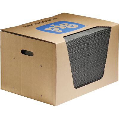 PIG Tapete de velo absorvente universal, caixa dispensadora , versão pesada, embalagem de 100 unidades, l x C 380 x 510 mm, Tapete de velo absorvente universal, caixa dispensadora, versão pesada, embalagem de 100 unidades, l x C 380 x 510 mm. Em caixa dis PIG Tapete de velo absorvente universal, caixa dispensadora , versão pesada, embalagem de 100 unidades, l x C 380 x 510 mm, Tapete de velo absorvente universal, caixa dispensadora, versão pesada, embalagem de 100 unidades, l x C 380 x 510 mm. Em caixa dis