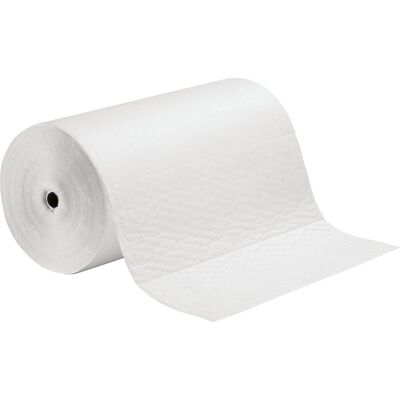 PIG Rolo de manta absorvente Oil-Only , execução de peso médio, c x L 61 m x 760 mm, Rolo de manta absorvente Oil-Only, execução de peso médio, c x L 61 m x 760 mm. Absorve líquidos à base de óleo, sem absorver uma gota de água. Flutuante, de modo que os PIG Rolo de manta absorvente Oil-Only , execução de peso médio, c x L 61 m x 760 mm, Rolo de manta absorvente Oil-Only, execução de peso médio, c x L 61 m x 760 mm. Absorve líquidos à base de óleo, sem absorver uma gota de água. Flutuante, de modo que os