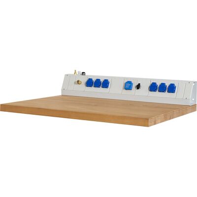 RAU Canal de distribuição para postos de trabalho industriais , 6 tomadas 230 V, 1 x ar comprimido, 2 x USB, 1 x RJ45, largura 1000 mm, Canal de distribuição para postos de trabalho industriais, 6 tomadas 230 V, 1 x ar comprimido, 2 x USB, 1 x RJ45, largu RAU Canal de distribuição para postos de trabalho industriais , 6 tomadas 230 V, 1 x ar comprimido, 2 x USB, 1 x RJ45, largura 1000 mm, Canal de distribuição para postos de trabalho industriais, 6 tomadas 230 V, 1 x ar comprimido, 2 x USB, 1 x RJ45, largu