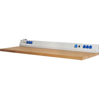 RAU Canal de distribuição para postos de trabalho industriais , 6 tomadas 230 V, 1 x ar comprimido, 2 x USB, 1 x RJ45, largura 2000 mm, Canal de distribuição para postos de trabalho industriais, 6 tomadas 230 V, 1 x ar comprimido, 2 x USB, 1 x RJ45, largu RAU Canal de distribuição para postos de trabalho industriais , 6 tomadas 230 V, 1 x ar comprimido, 2 x USB, 1 x RJ45, largura 2000 mm, Canal de distribuição para postos de trabalho industriais, 6 tomadas 230 V, 1 x ar comprimido, 2 x USB, 1 x RJ45, largu