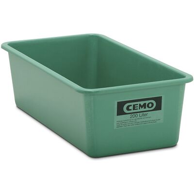 CEMO Recipientes grandes em plástico reforçado a fibra de vidro , capacidade 200 l, CxLxA 1218 x 620 x 358 mm, verde, Recipientes grandes em plástico reforçado a fibra de vidro, capacidade 200 l, CxLxA 1218 x 620 x 358 mm, verde. Para o transporte e a arm CEMO Recipientes grandes em plástico reforçado a fibra de vidro , capacidade 200 l, CxLxA 1218 x 620 x 358 mm, verde, Recipientes grandes em plástico reforçado a fibra de vidro, capacidade 200 l, CxLxA 1218 x 620 x 358 mm, verde. Para o transporte e a arm