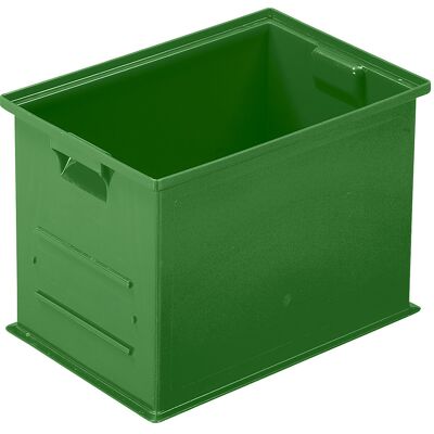 kaiserkraft Caixa de transporte empilhável, CxLxA 465 x 314 x 300 mm, cor verde, embalagem com 6 unidades, Caixa de transporte empilhável, CxLxA 465 x 314 x 300 mm, cor verde, embalagem com 6 unidades. Com porta-etiquetas frontal. Os profissionais para um kaiserkraft Caixa de transporte empilhável, CxLxA 465 x 314 x 300 mm, cor verde, embalagem com 6 unidades, Caixa de transporte empilhável, CxLxA 465 x 314 x 300 mm, cor verde, embalagem com 6 unidades. Com porta-etiquetas frontal. Os profissionais para um