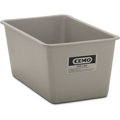 CEMO Recipientes grandes em plástico reforçado a fibra de vidro , capacidade 300 l, CxLxA 1170 x 690 x 520 mm, cinzento, Recipientes grandes em plástico reforçado a fibra de vidro, capacidade 300 l, CxLxA 1170 x 690 x 520 mm, cinzento. Para o transporte e CEMO Recipientes grandes em plástico reforçado a fibra de vidro , capacidade 300 l, CxLxA 1170 x 690 x 520 mm, cinzento, Recipientes grandes em plástico reforçado a fibra de vidro, capacidade 300 l, CxLxA 1170 x 690 x 520 mm, cinzento. Para o transporte e