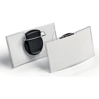 DURABLE Letreiro para nome convexo, acrílico , com mola combinada, embalagem de 25 unid., Letreiro para nome convexo, acrílico, com mola combinada, embalagem de 25 unid. Letreiro para nome em acrílico de elevada qualidade em formato ondulado. Fixação simp DURABLE Letreiro para nome convexo, acrílico , com mola combinada, embalagem de 25 unid., Letreiro para nome convexo, acrílico, com mola combinada, embalagem de 25 unid. Letreiro para nome em acrílico de elevada qualidade em formato ondulado. Fixação simp