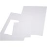 kaiserkraft Papel de encaixe FRANKFURT™, AxL 147,5 x 114,5 mm, A6, branco acinzentado, embalagem de 10 unid.