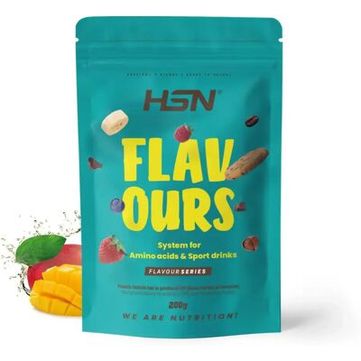 HSN Aromatizante em pó para aminoácidos e bebidas desportivas 200g manga - Aromatizantes - Polvo - 36 Serviços HSN Aromatizante em pó para aminoácidos e bebidas desportivas 200g manga - Aromatizantes - Polvo - 36 Serviços