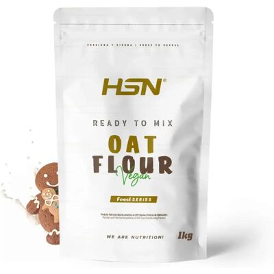 Farinha de Aveia Orgânica HSN Instantânea - Vegana - Digestibilidade Excelente - 1kg Farinha de Aveia Orgânica HSN Instantânea - Vegana - Digestibilidade Excelente - 1kg