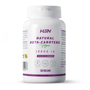 HSN Beta-caroteno natural (vitamina a) 15000ui - 120 veg caps