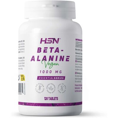 HSN Beta-Alanina 1000mg - Suplemento Vegano HSN Beta-Alanina 1000mg - Suplemento Vegano