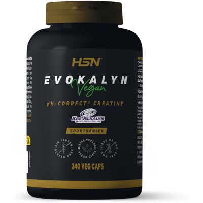 HSN Kre-Alkalyn Creatina 1500mg Cápsulas Veganas HSN Kre-Alkalyn Creatina 1500mg Cápsulas Veganas