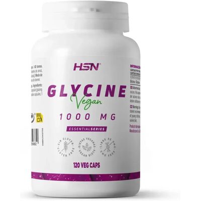 HSN Glicina 1000mg - 120 veg caps - Aminoácidos isolados - Cápsulas Vegetales - 40 Serviços HSN Glicina 1000mg - 120 veg caps - Aminoácidos isolados - Cápsulas Vegetales - 40 Serviços
