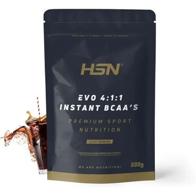 HSN Evo 4:1:1 (bcaa's instantâneo) em pó 500g cola - BCAA's (aminoácidos ramificados) - Polvo - 100 Serviços HSN Evo 4:1:1 (bcaa's instantâneo) em pó 500g cola - BCAA's (aminoácidos ramificados) - Polvo - 100 Serviços