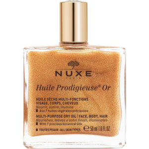 Nuxe Huile Prodigieuse or Óleo Seco Nutritivo Nacares Dourados 50mL Nuxe Huile Prodigieuse or Óleo Seco Nutritivo Nacares Dourados 50mL