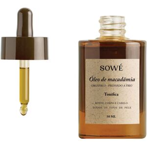 Sowé Óleo de Macadâmia Bio Tonificante para Rosto, Corpo e Cabelo 50mL Sowé Óleo de Macadâmia Bio Tonificante para Rosto, Corpo e Cabelo 50mL