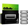 Gillette Labs Lâmina de Barbear com Barra Esfoliante 4&nbsp;un. refill