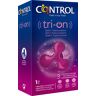 Control Tri-On Vibrador Com 3 Cabeças