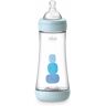 Chicco Biberão Perfect5 Azul 300 ml 4m+ Silicone