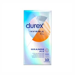 Durex Invisible XL Preservativos x10 unidades