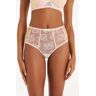 Tezenis Culotte Subida Sunset Lace Mulher Rosa Claro Tamaño S